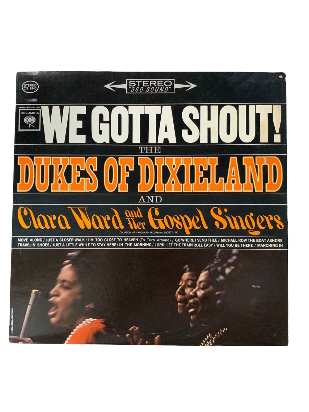 We Gotta Shout Dukes of Dixieland Clara Ward and Her Gospel Singers LP